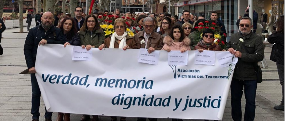 Marcha por las víctimas del terrorismo en Calahorra